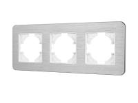 Рамка алюминиевая FRM-AKIRY-AL-3-SR