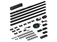 Карниз для штор с электроприводом CNK-M1-TY-RF-5M-BK