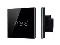 Выключатель сенсорный SWT-OMALI-S03-ZB-BK (250V, 10A, Zigbee)