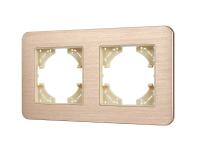 Рамка алюминиевая FRM-AKIRY-AL-2-GD