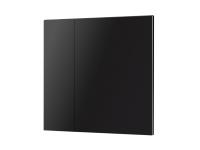 INTELLIGENT ARLIGHT Накладка панели KNX-23-2G-SUF Black (Backlightless)