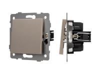 Механизм выключателя одноклавишный непроходной SWT-MK01-PL-GD-V (250V, 10A)