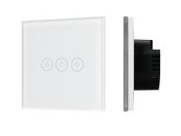 Выключатель сенсорный SWT-OMALI-S03-ZB-WH (250V, 10A, Zigbee)