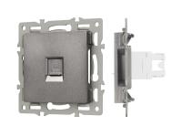 Механизм компьютерной розетки SCT-MPC1-PL-GR (RJ-45, CAT6)