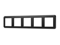 Рамка пластиковая FRM-VERSA-PL-5-BK