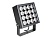 Светильник ALT-BLOCK-S220x220-50W (GR, 36 deg)