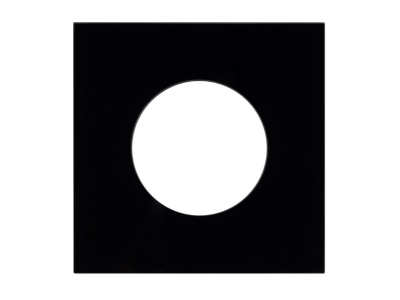 Рамка стеклянная FRM-GLARE-GC-1-BK