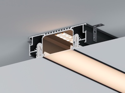 Профиль STRETCH-41-CEIL-CENTER-2000 BLACK