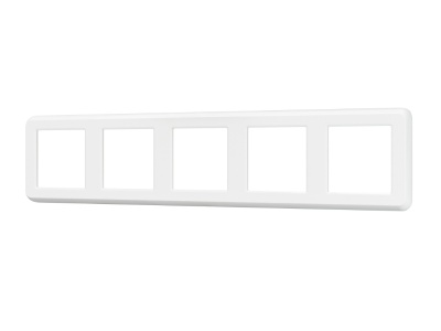 Рамка пластиковая FRM-VERSA-PL-5-WH