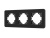 Рамка стеклянная FRM-OMALI-SFGS-3-BK