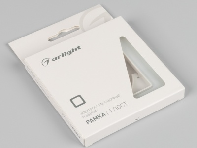 Рамка стеклянная FRM-OMALI-SFGS-1-WH