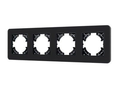 Рамка стеклянная FRM-OMALI-SFGS-4-BK