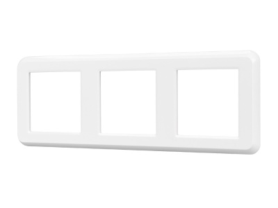 Рамка пластиковая FRM-VERSA-PL-3-WH
