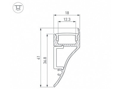 Профиль ARH-CON-2000 ANOD