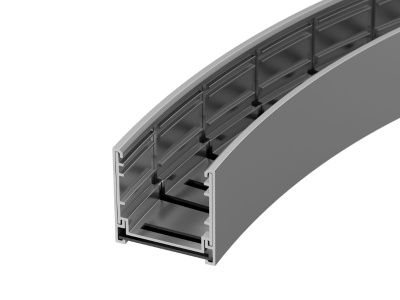 Профиль LINE-3535-BENT-SIDE-2000 ANOD