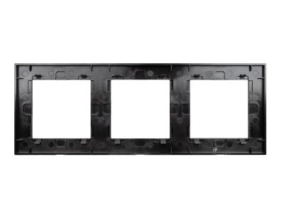 Рамка стеклянная FRM-GLARE-GS-3-BK