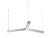 Светильник SP-RAYS-3-HANG-5050-510-35W (120 deg) IP33 1700lm