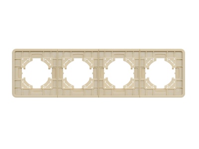 Рамка алюминиевая FRM-AKIRY-AL-4-GD