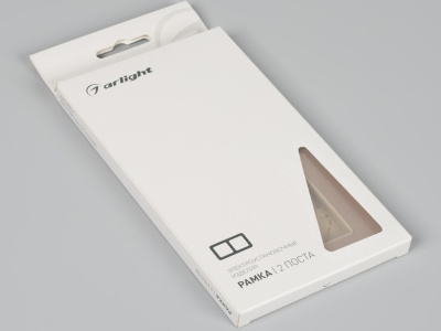 Рамка алюминиевая FRM-AKIRY-AL-2-GD