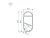 Профиль WARDROBE-1530-2000 ANOD Профиль WARDROBE-1530-2000 ANOD
