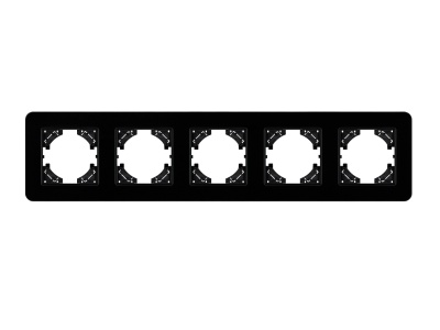 Рамка стеклянная FRM-OMALI-GS-5-BK