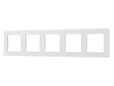 Рамка стеклянная FRM-GLARE-GS-5-WH