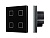 INTELLIGENT ARLIGHT Сенсорная панель DALI-301-11-IN Black (BUS/24V, Backlight)