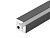Профиль с экраном SL-KANT-H10-SQUARE-2000 IRON GREY