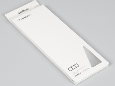 Рамка стеклянная FRM-OMALI-SFGS-3-BK