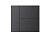 INTELLIGENT ARLIGHT Накладка панели KNX-23-3G-SUF Dark Grey (Backlight)