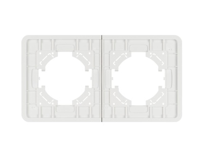 Рамка стеклянная FRM-OMALI-GS-2-WH