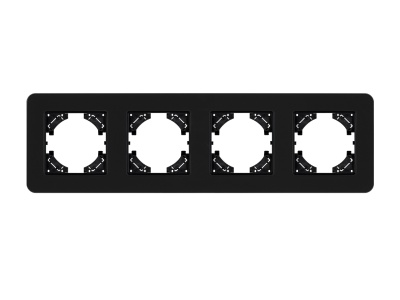 Рамка стеклянная FRM-OMALI-SFGS-4-BK