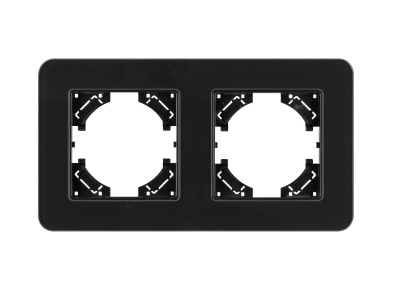 Рамка стеклянная FRM-OMALI-SFGS-2-BK