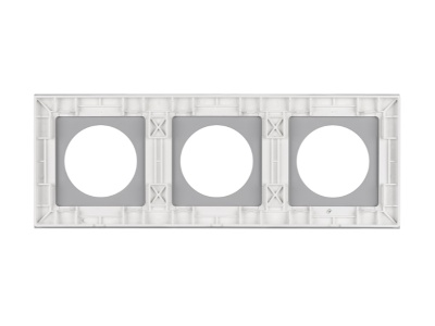 Рамка стеклянная FRM-GLARE-GC-3-WH