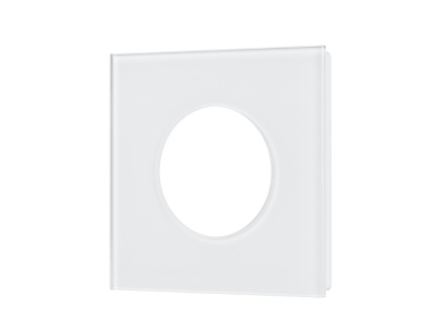 Рамка стеклянная FRM-GLARE-GC-1-WH