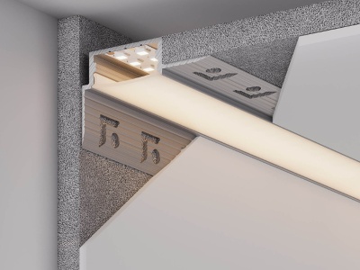 Профиль FANTOM-W20-H10-EDGE-2000 ANOD