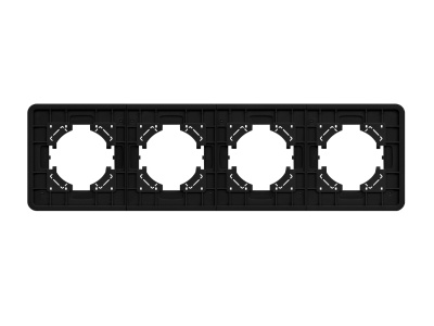 Рамка стеклянная FRM-OMALI-SFGS-4-BK