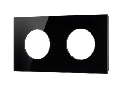 Рамка стеклянная FRM-GLARE-GC-2-BK
