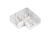 Коннектор угловой COB-MONO-8mm-2pin-STS-IP68
