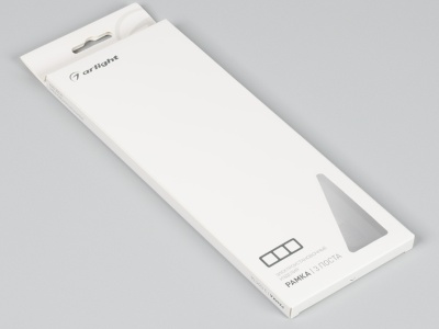 Рамка стеклянная FRM-OMALI-SFGS-3-WH
