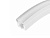 Силиконовый профиль WPH-FLEX-1616-TWIST-S11-10m WHITE