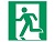 Пиктограмма EMGP-MARK-M-LEFT (Человек, движение влево)