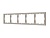 Рамка пластиковая FRM-NOBE-SFPL-5-CA