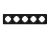 Рамка стеклянная FRM-OMALI-SFGS-5-BK