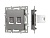 Механизм компьютерной розетки двойной SCT-MPC2-PL-GR (RJ-45, CAT6)