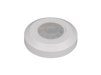 Датчик движения PRIME-PIR-SURFACE-R76-200W (230V, 0.87A, SLIM, IP20)