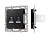 Механизм компьютерной розетки двойной SCT-MPC2-PL-BK (RJ-45, CAT6)